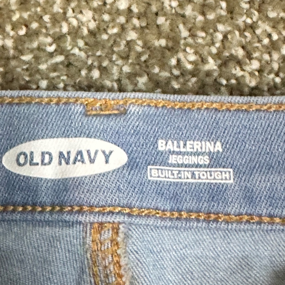 LOT of 3 Girls Skinny Jeans Bundle - Justice & Old Navy - Size 7 - Picture 15 of 16